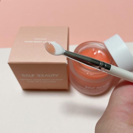 ユニコーングッドナイトリップマスク ローズヒップ&コラーゲン/SELF BEAUTY/リップマスクを使ったクチコミ(2枚目)
