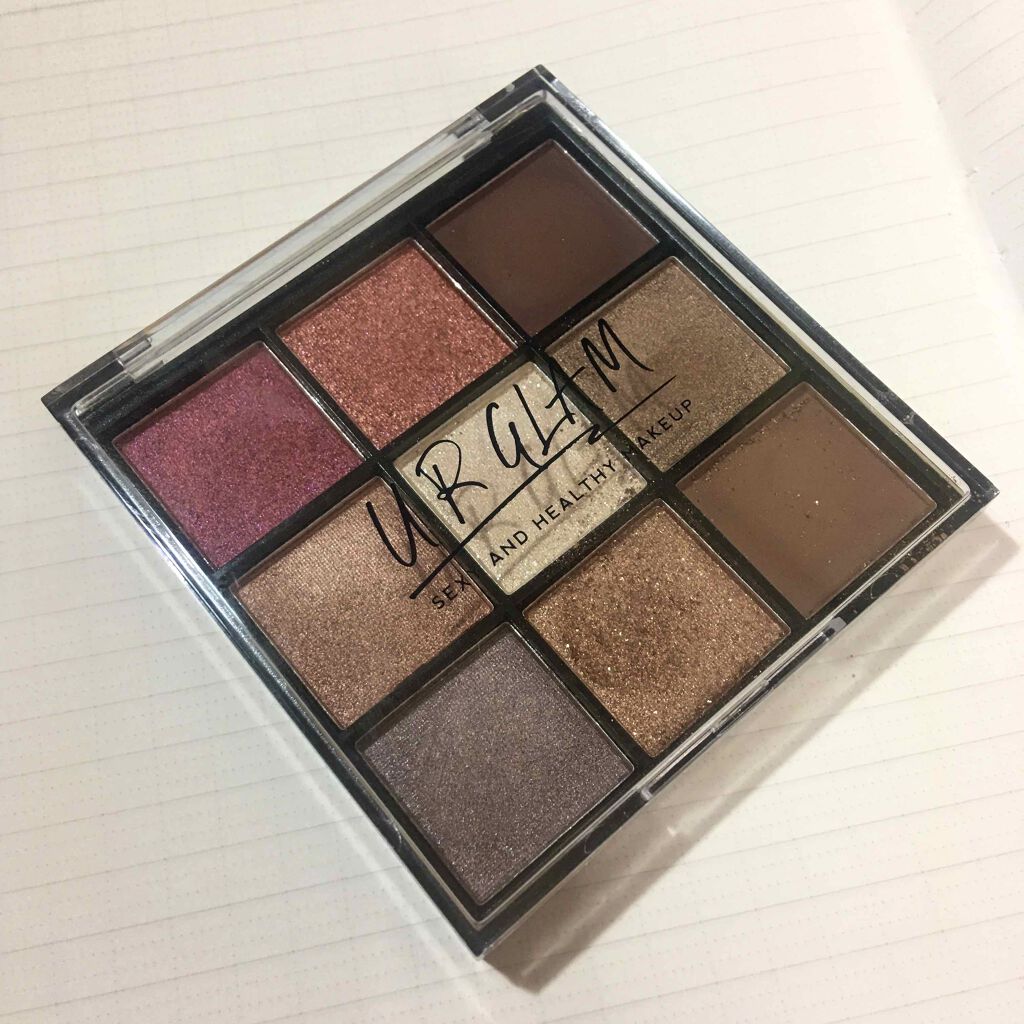 UR GLAM　BLOOMING EYE COLOR PALETTE/U R GLAM/アイシャドウパレットを使ったクチコミ（1枚目）