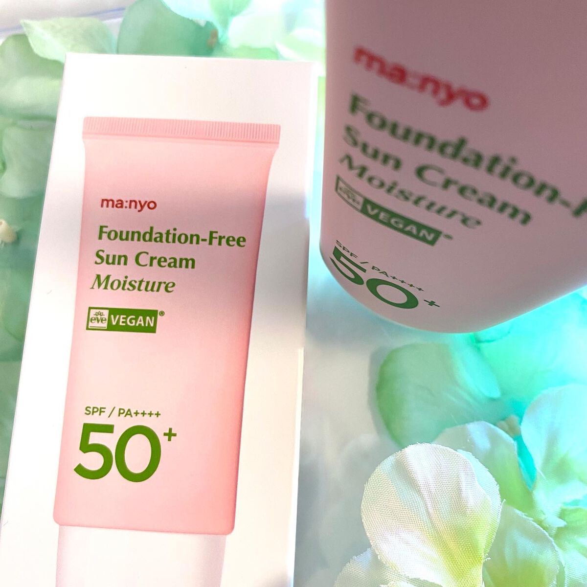 ファンデフリー サンクリーム モイスチャー/manyo/日焼け止めクリームを使ったクチコミ(2枚目)