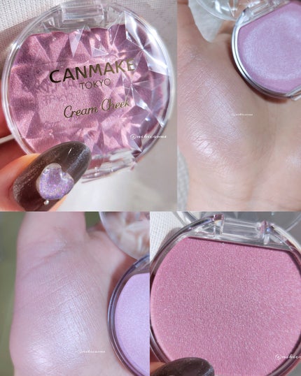 クリームチーク(パールタイプ)/キャンメイク/ジェル・クリームチークを使ったクチコミ(6枚目)