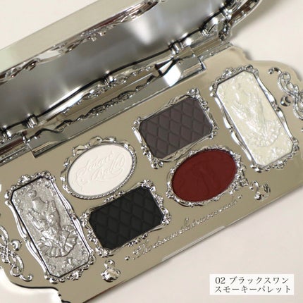 フラワーノーズスワンバレエシリーズ アイシャドウパレット/FlowerKnows/アイシャドウパレットを使ったクチコミ(4枚目)