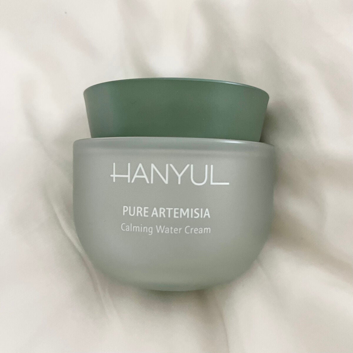 ピュアアルテミシア カーミングウォータークリーム/HANYUL(ハンユル)/フェイスクリームを使ったクチコミ(1枚目)