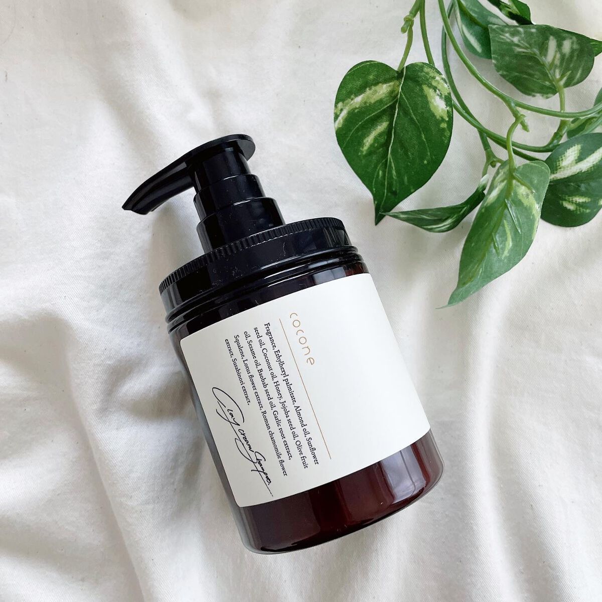 クレイクリームシャンプー（モイスト）/cocone/市販シャンプーを使ったクチコミ（1枚目）