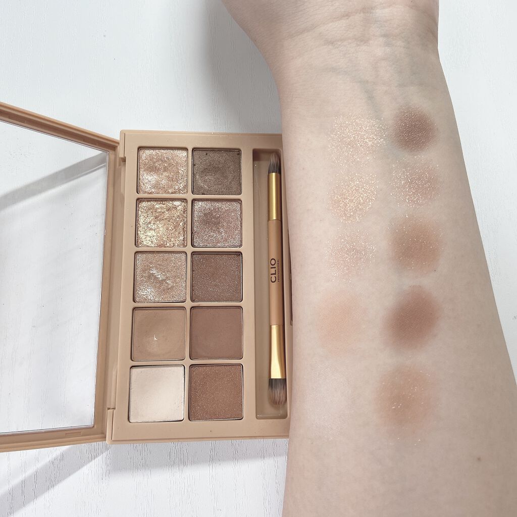 プロ アイ パレット/CLIO/アイシャドウパレットを使ったクチコミ（3枚目）