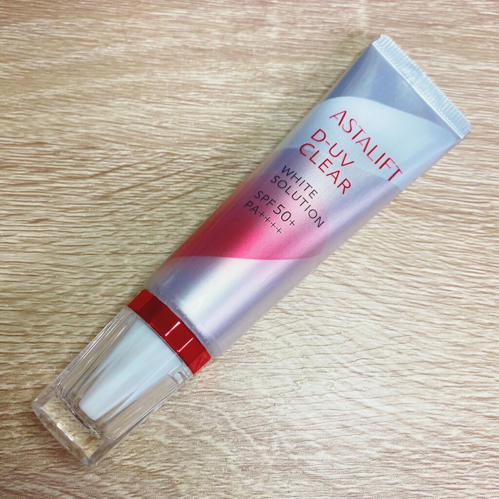 D-UVクリア ホワイトソリューション/アスタリフト/日焼け止めクリームを使ったクチコミ（1枚目）