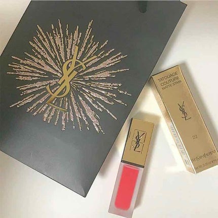 タトワージュ クチュール/YVES SAINT LAURENT BEAUTE/口紅を使ったクチコミ(1枚目)