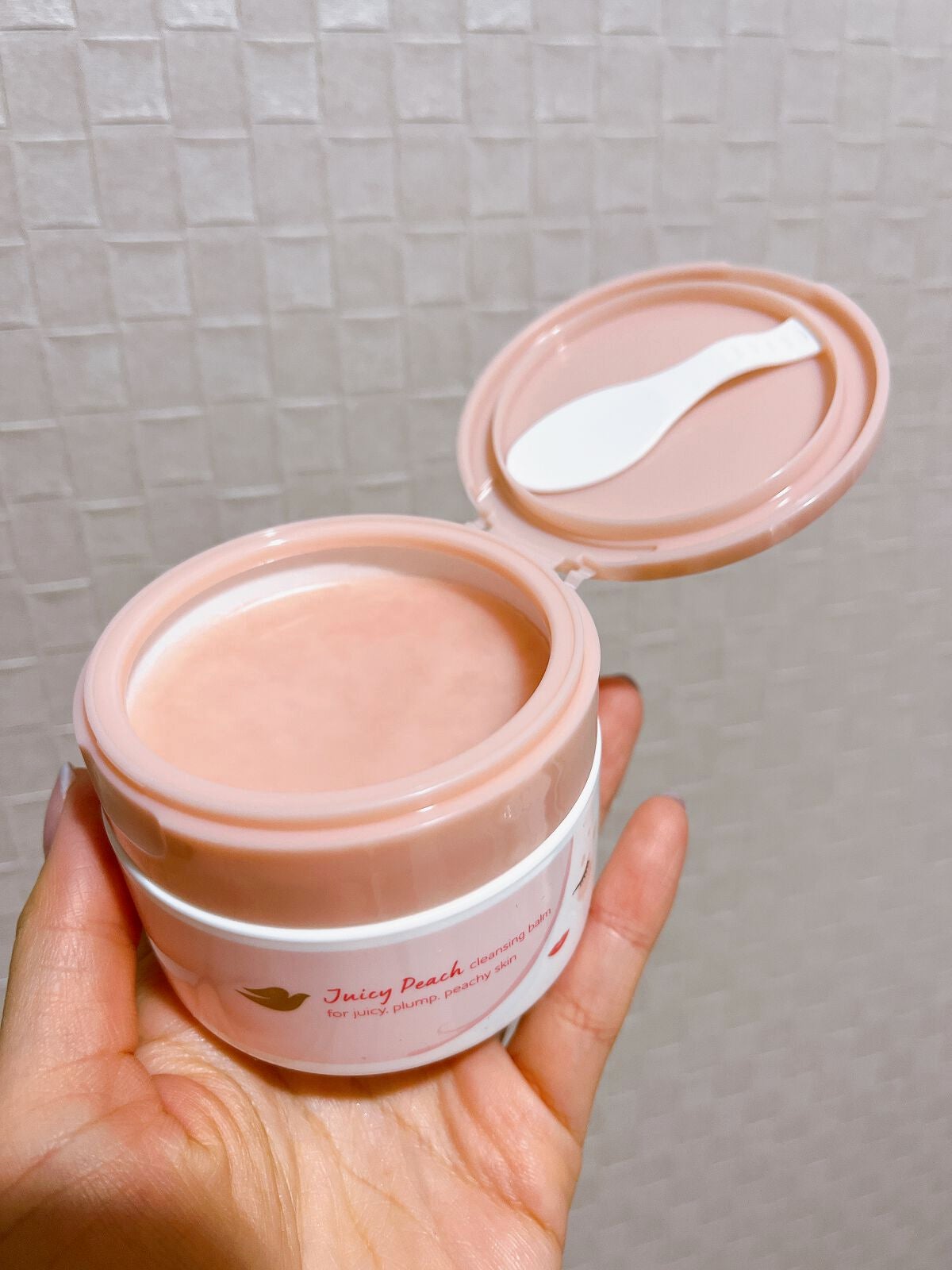 クレンジングバーム ジューシーピーチ/ダヴ/クレンジングバームを使ったクチコミ(2枚目)