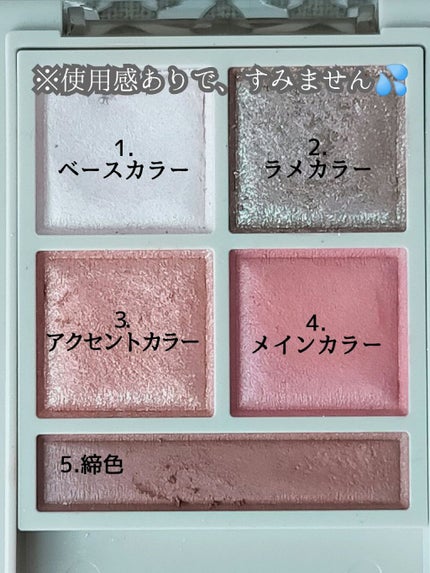 パノラマデザイン アイパレット/Visée/アイシャドウパレットを使ったクチコミ(2枚目)