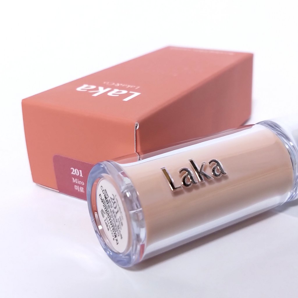 ボンディンググロウリップスティック/Laka/口紅を使ったクチコミ（3枚目）