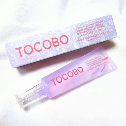 コラーゲンブライトニングアイジェルクリーム/TOCOBO/アイケア・アイクリームを使ったクチコミ(1枚目)