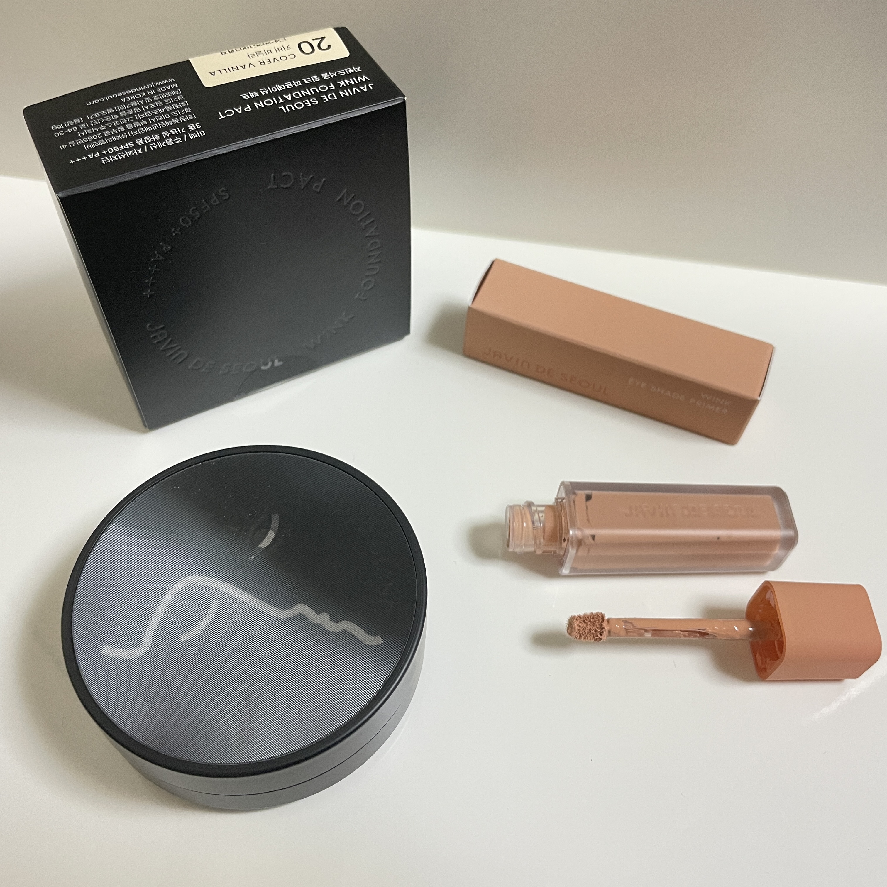 ジャビンドゥソウル ウインクファンデーションパクト/Javin De Seoul/クッションファンデーションを使ったクチコミ（1枚目）