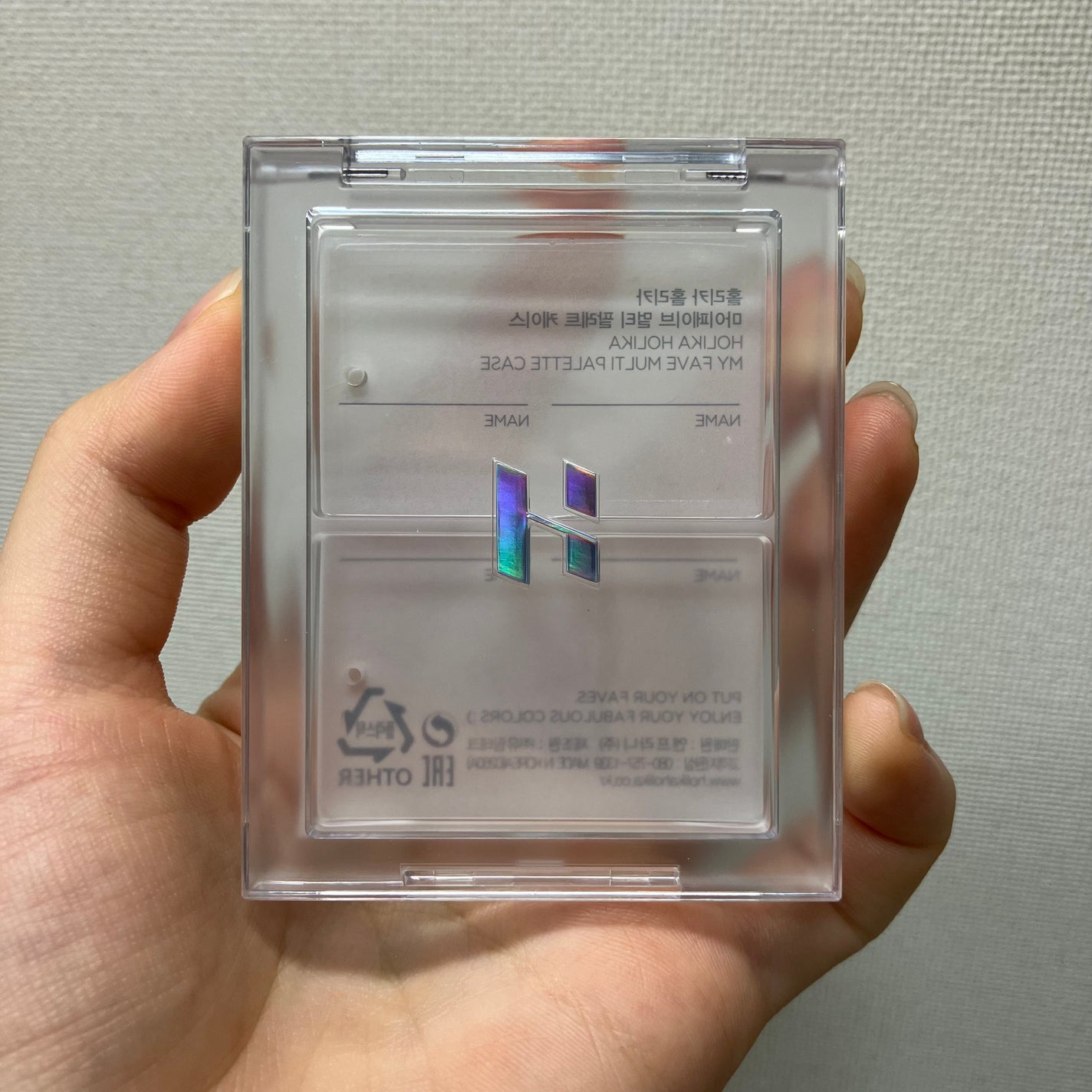 マイフェイブ ピースアイフローズン/HOLIKA HOLIKA/単色アイシャドウを使ったクチコミ(5枚目)