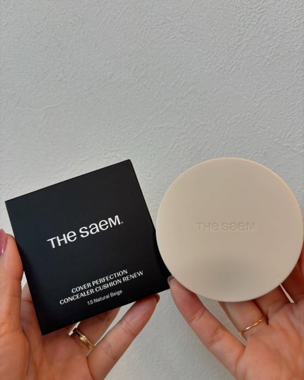 カバーパーフェクションコンシーラークッション/the SAEM/リキッドコンシーラーを使ったクチコミ(7枚目)