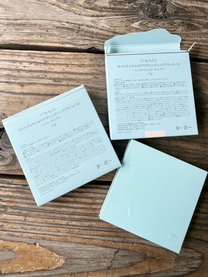 ハイライトシェーディングパレット/TIMAGE/パウダーハイライトを使ったクチコミ(7枚目)