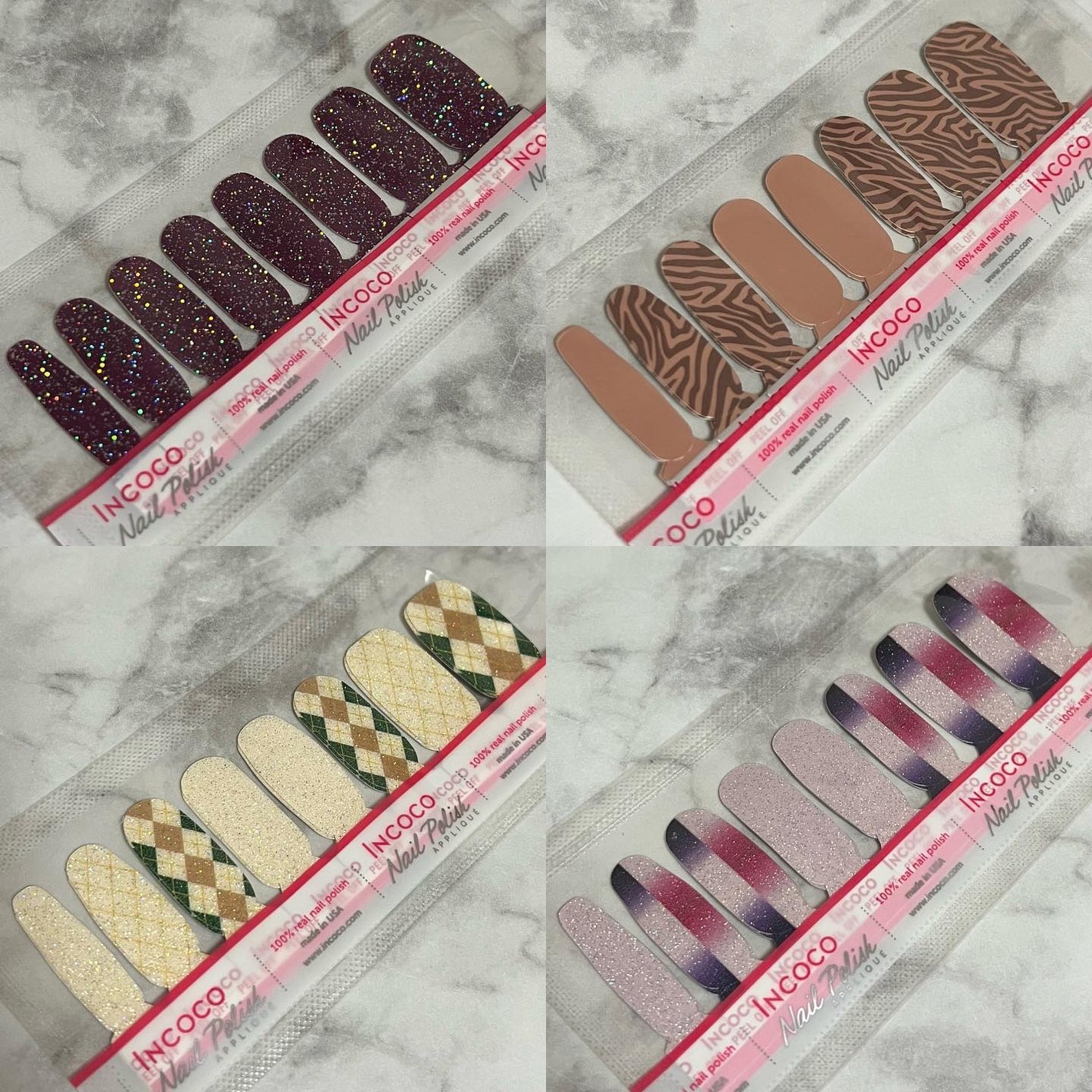 INCOCO インココ マニキュアシート/インココ/ネイルシールを使ったクチコミ(7枚目)