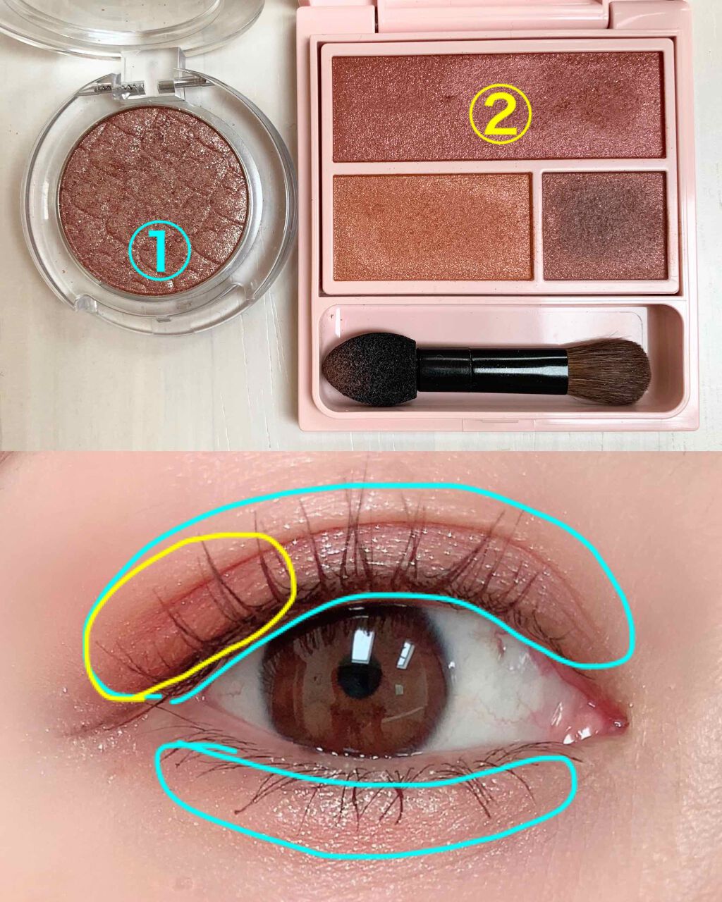 ルックアット マイアイジュエル/ETUDE/単色アイシャドウを使ったクチコミ（3枚目）