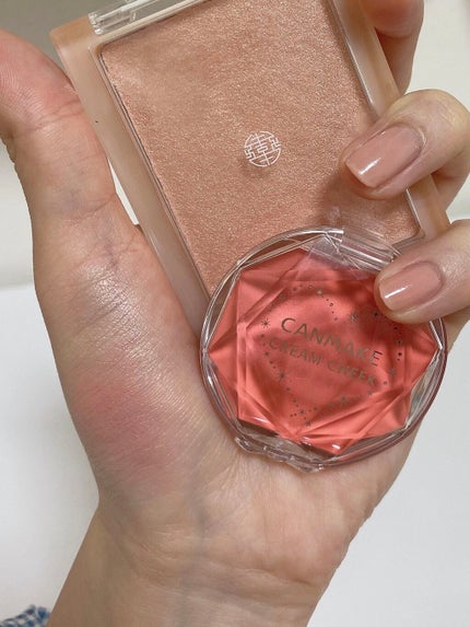 クリームチーク/キャンメイク/ジェル・クリームチークを使ったクチコミ(4枚目)