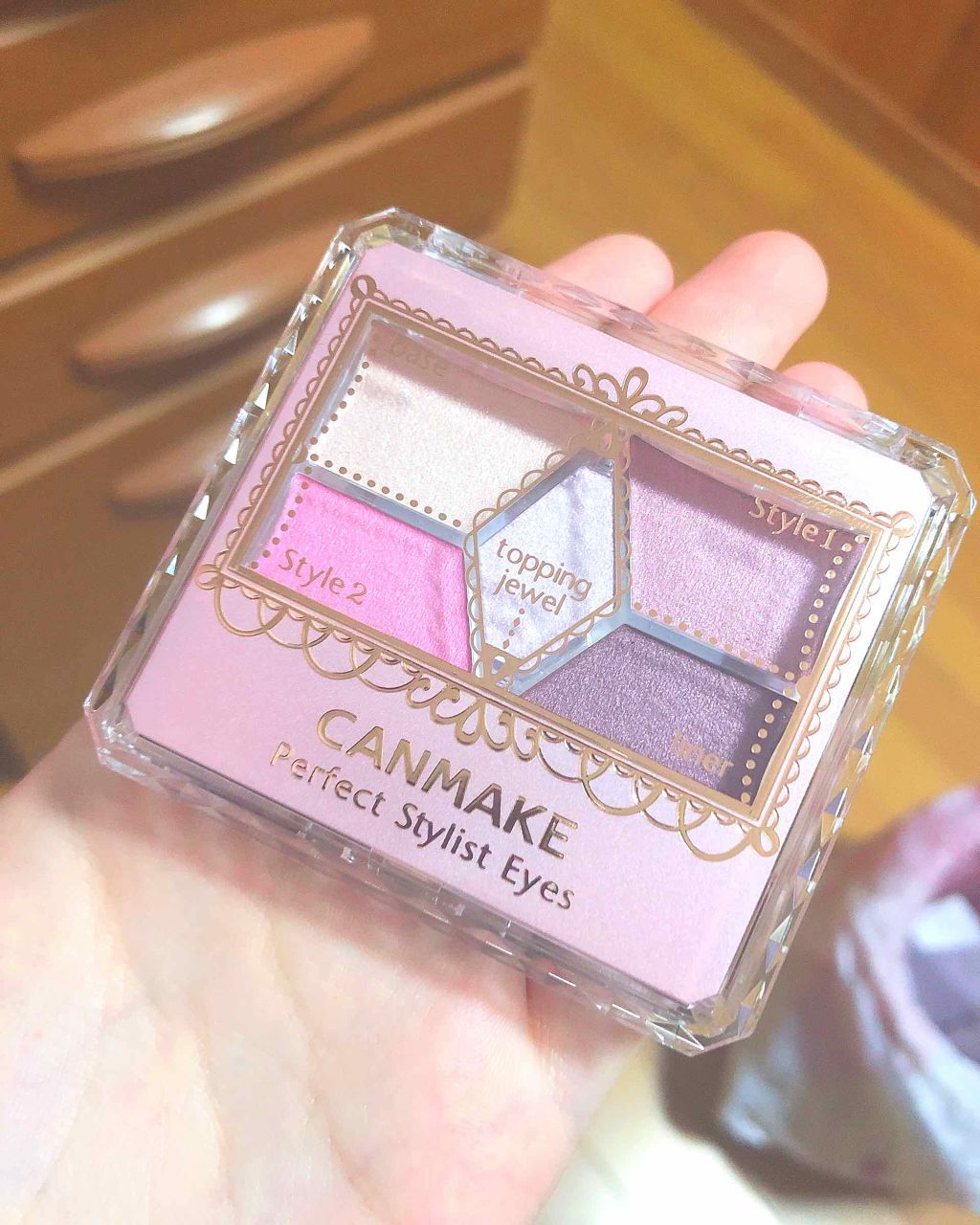 【旧品】パーフェクトスタイリストアイズ/キャンメイク/アイシャドウパレットを使ったクチコミ（1枚目）