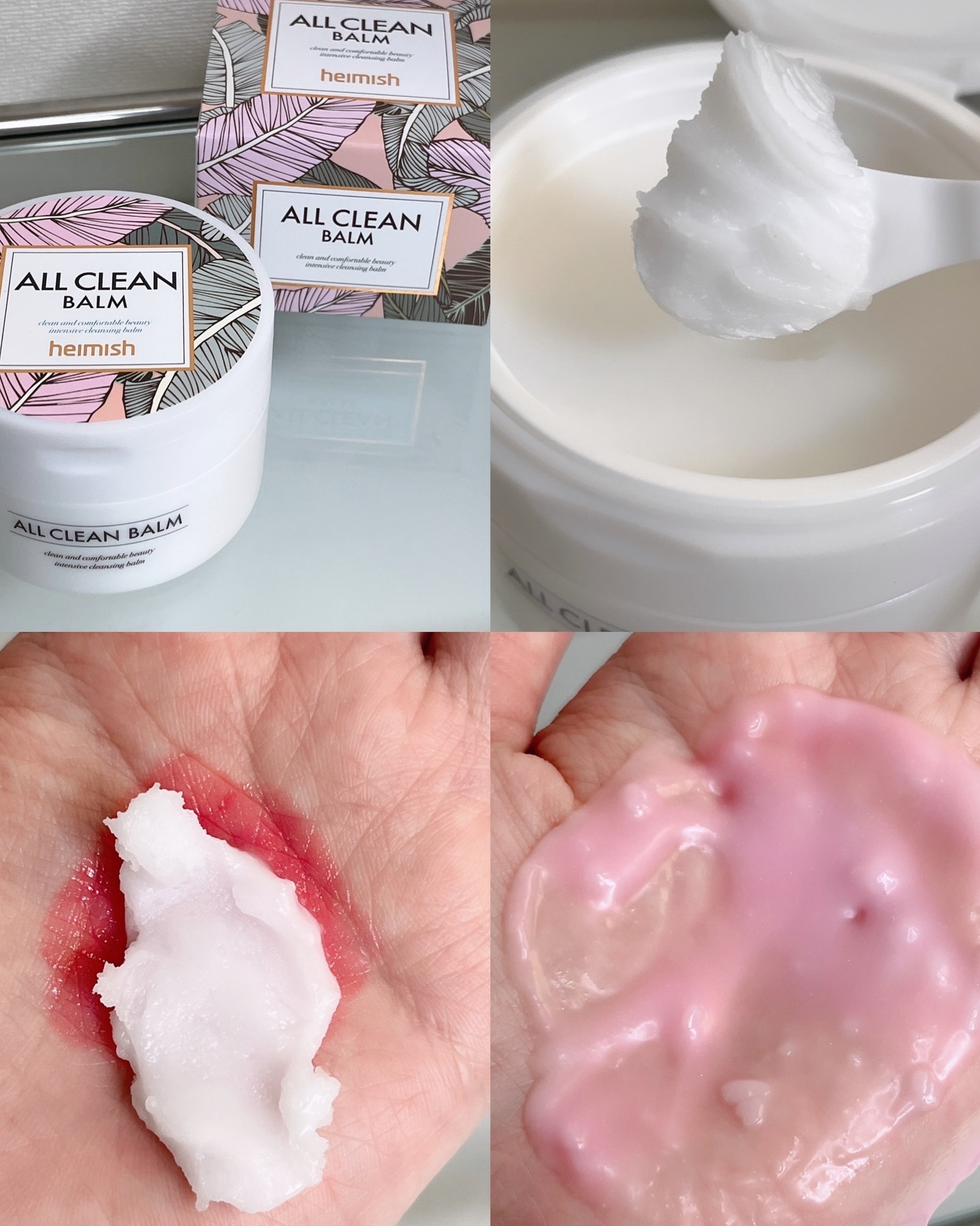 オールクリーンバーム/heimish/クレンジングバームを使ったクチコミ（2枚目）