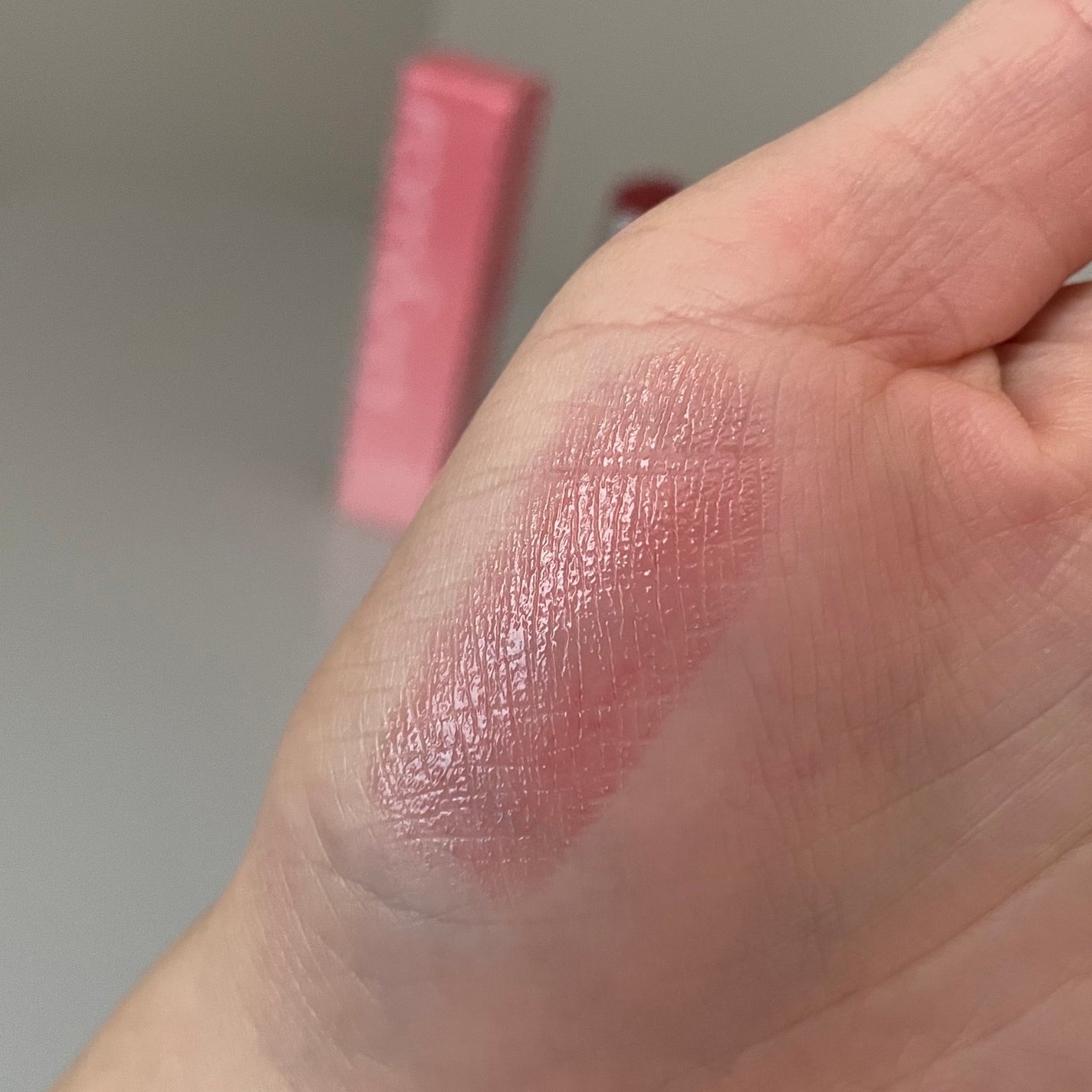 グラスティングメルティングバーム/rom&nd/リップバームを使ったクチコミ(2枚目)