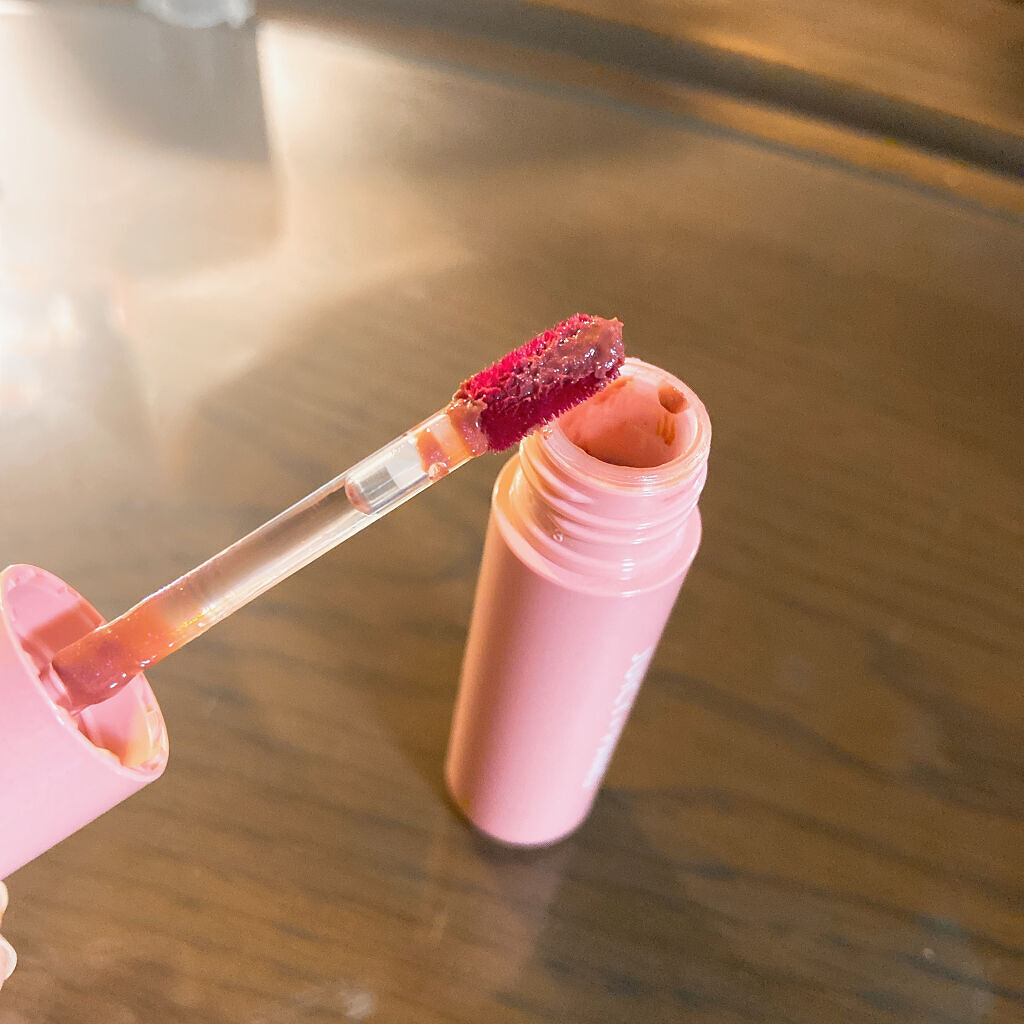 アピュー ジューシーパン スパークリングティント/A’pieu/口紅を使ったクチコミ（2枚目）