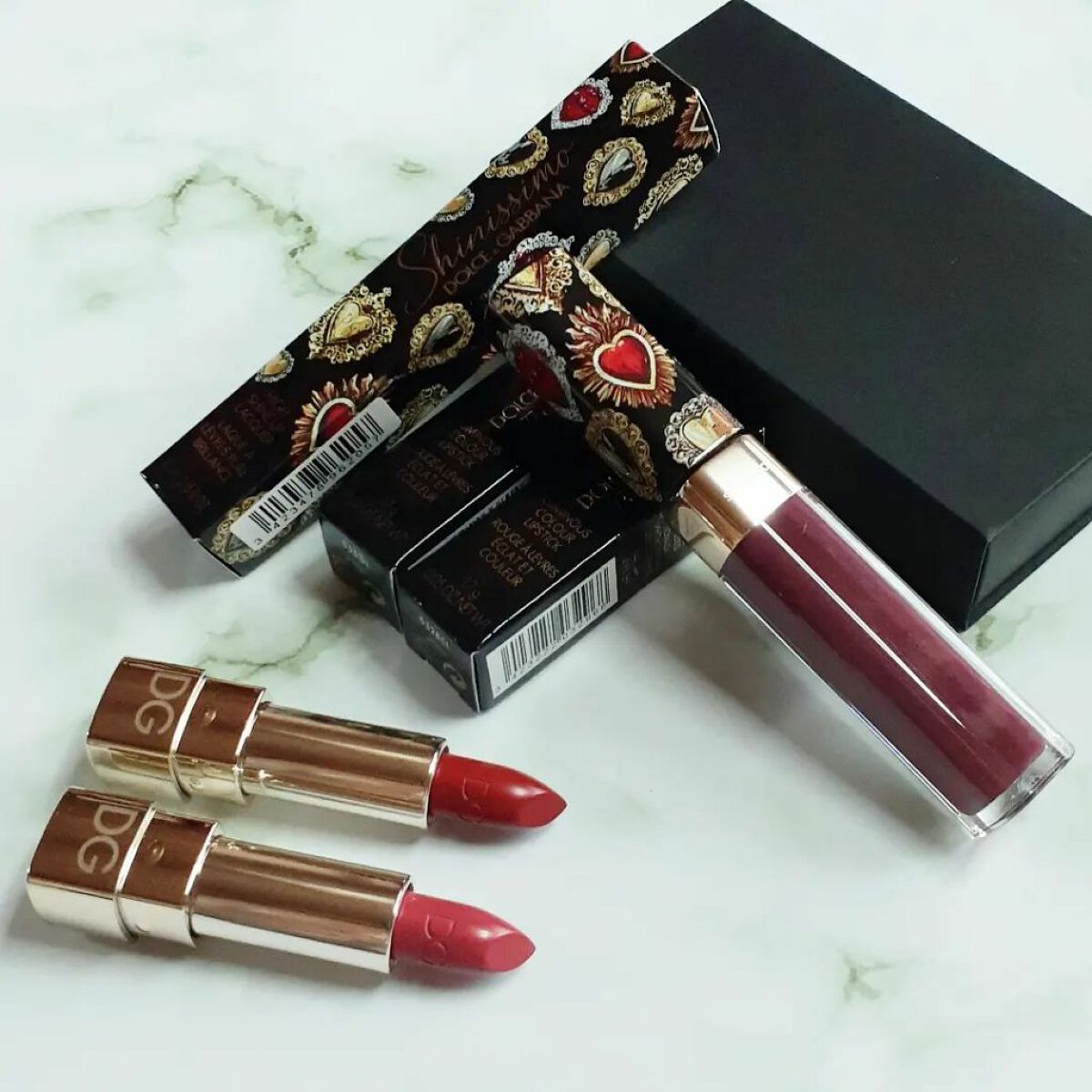 ザ・オンリーワン ルミナスカラー リップスティック/DOLCE&GABBANA BEAUTY/口紅を使ったクチコミ(4枚目)