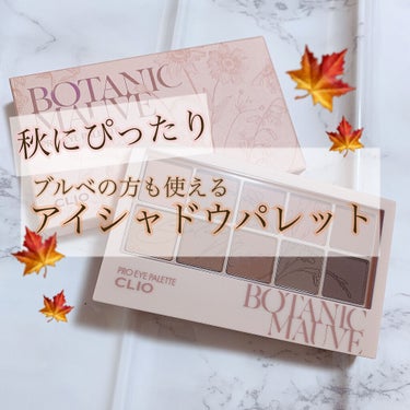 プロ アイ パレット 09 BOTANIC MAUVE(AD)/CLIO/アイシャドウパレットを使ったクチコミ（1枚目）