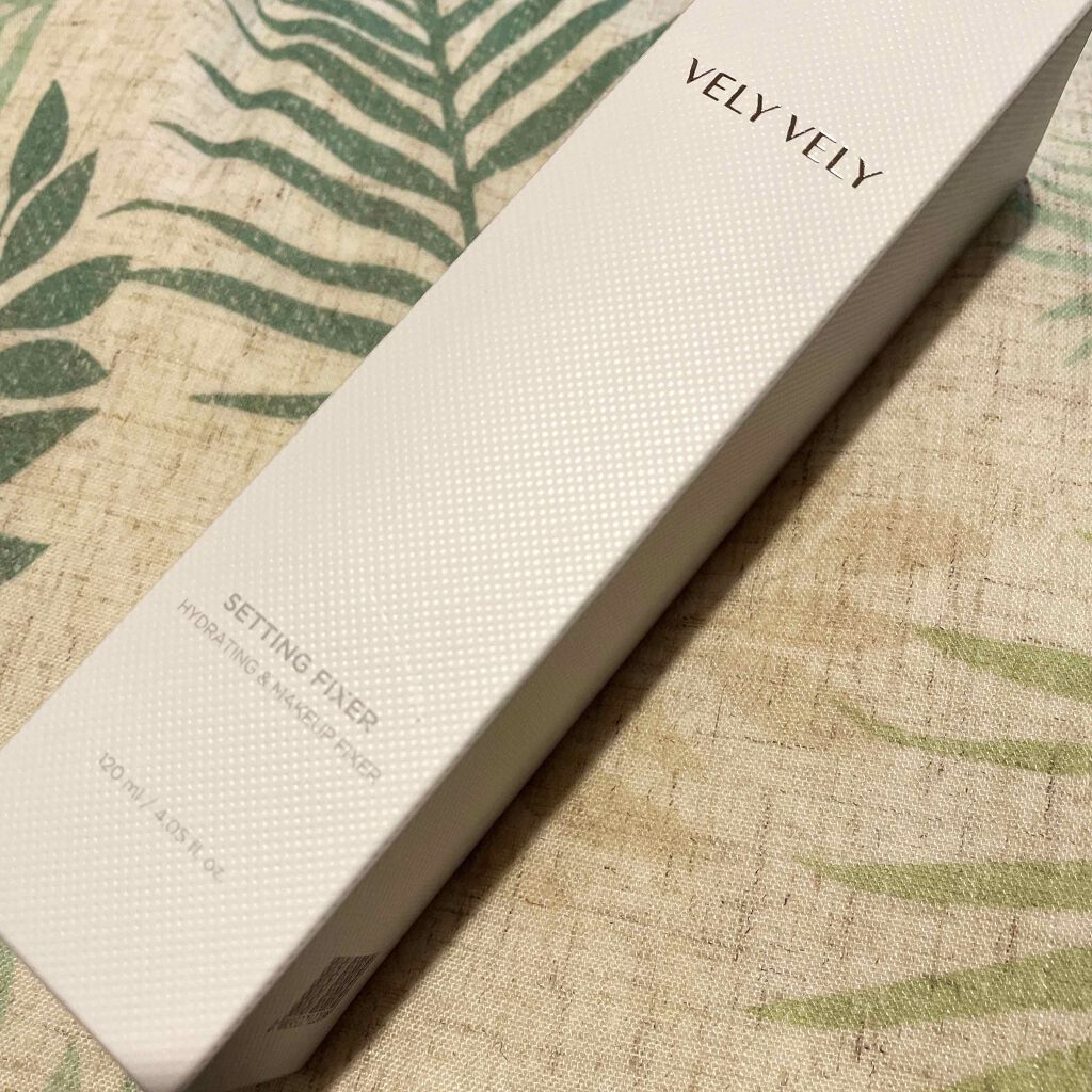 セッティングフィクサー/VELY VELY/フィックスミストを使ったクチコミ（2枚目）