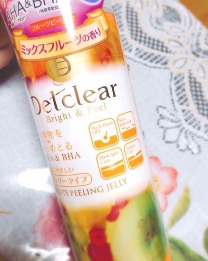 DETクリア ブライト&ピール ピーリングジェリー<無香料タイプ>/Detclear/ピーリングを使ったクチコミ(1枚目)