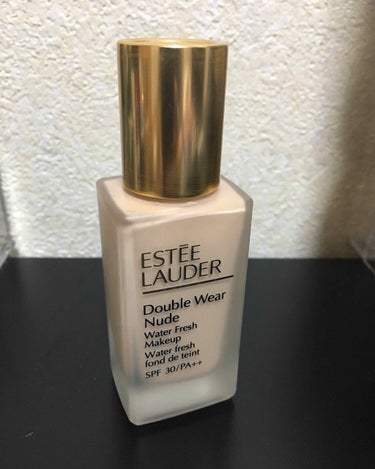 ダブル ウェア ヌード ウォーター フレッシュ メークアップ 62 クール バニラ/ESTEE LAUDER/リキッドファンデーションを使ったクチコミ（1枚目）