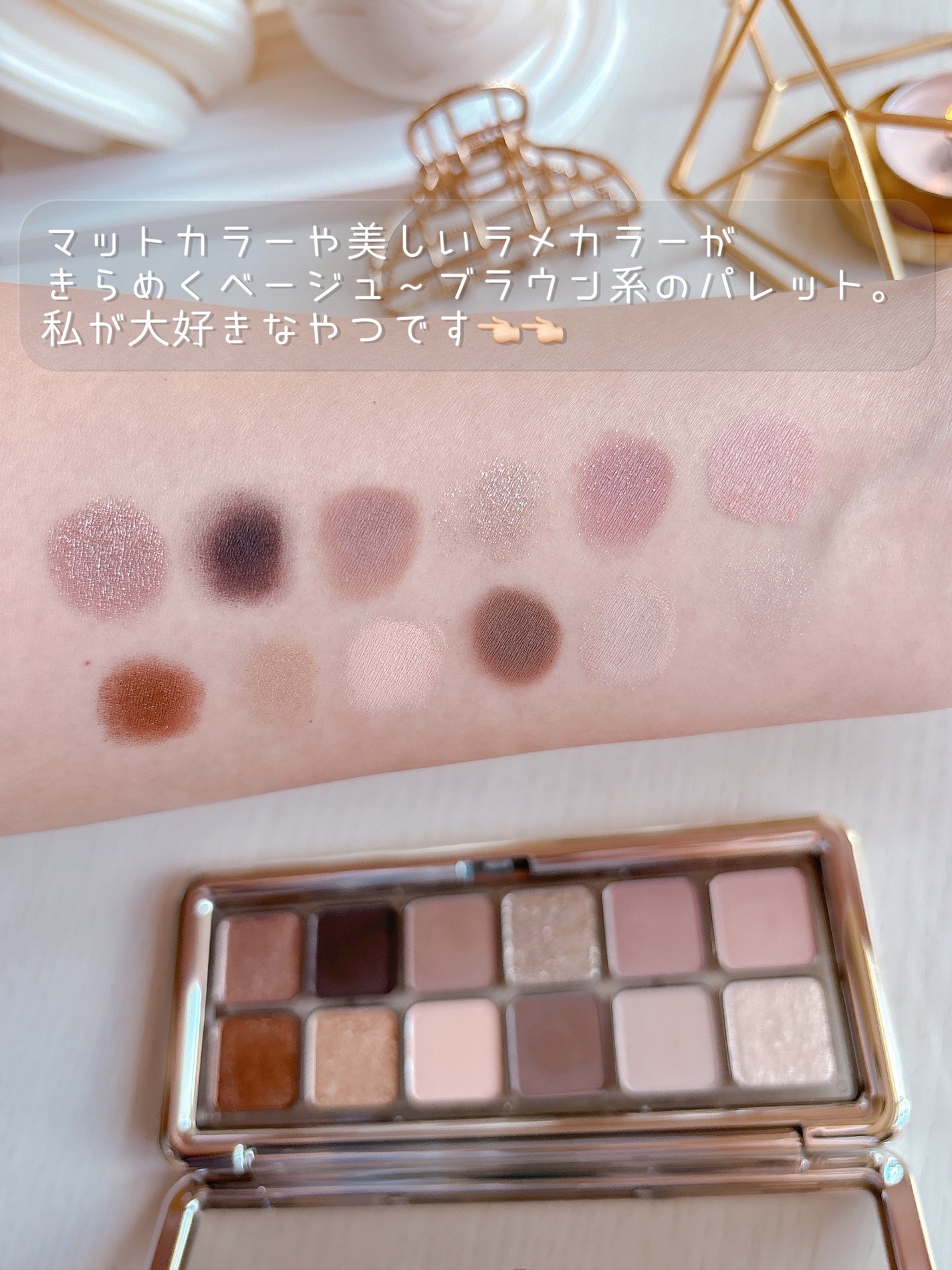 3CE ニューテイク アイシャドウパレット/3CE/アイシャドウパレットを使ったクチコミ(3枚目)