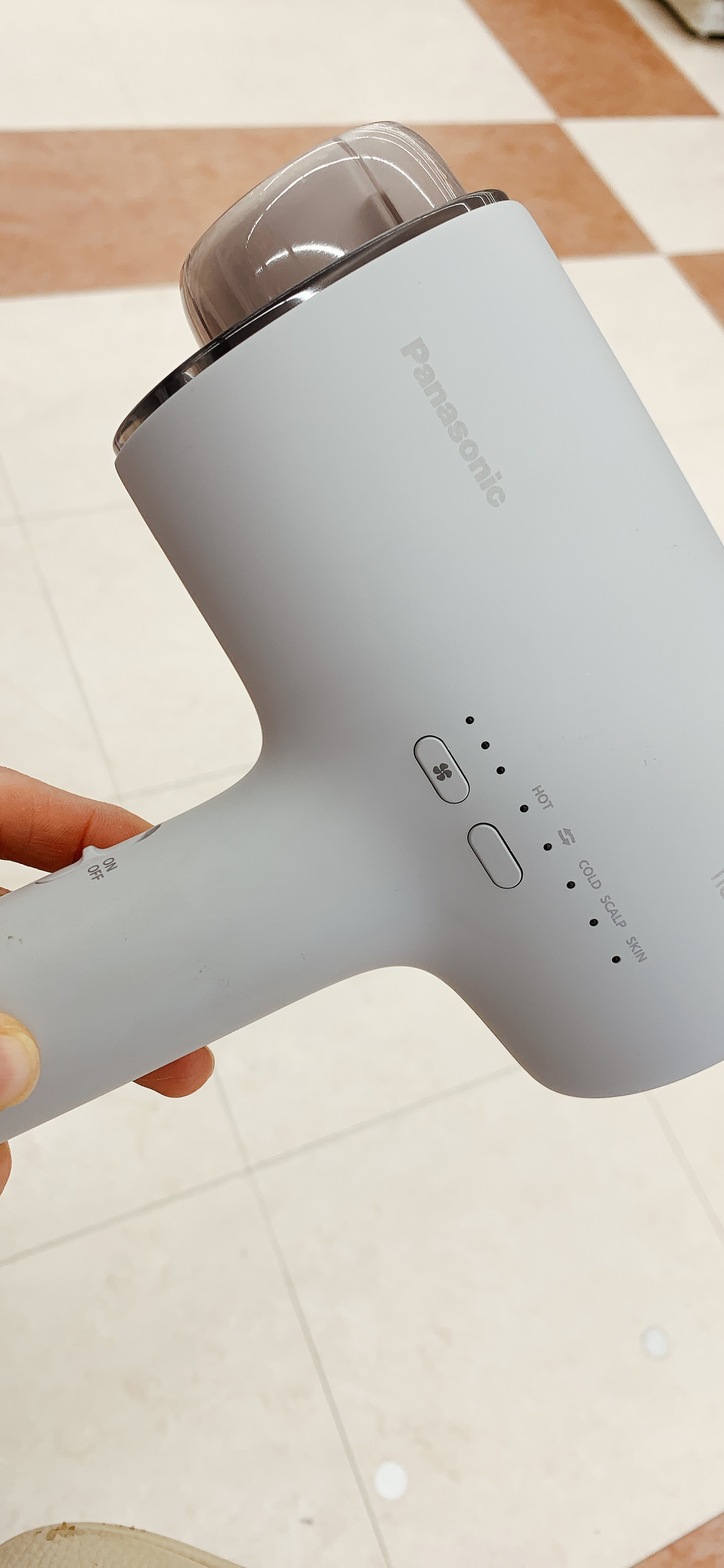 ヘアードライヤー ナノケア EH-NA0J -H ミストグレー/Panasonic/ドライヤーを使ったクチコミ（2枚目）