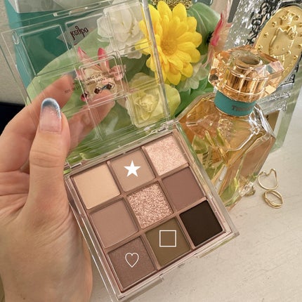 KEYBO FALL IN LOVE SHADOW PALETTE/keybo/アイシャドウパレットを使ったクチコミ(6枚目)