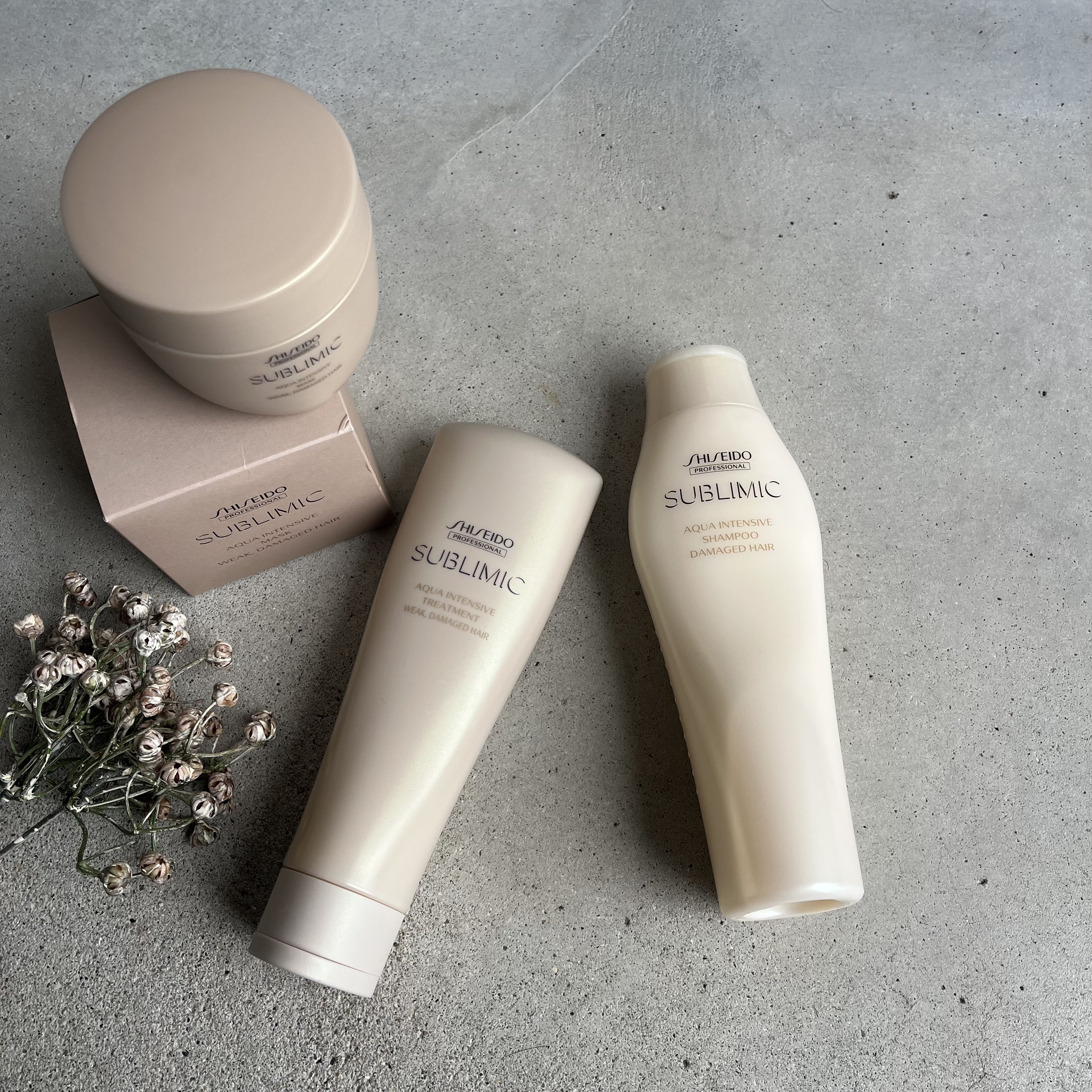 サブリミック アクアインテンシブ シャンプー／トリートメントのクチコミ「・
・
・
@shiseidopro_jpn 
✓ｱｸｱｲﾝﾃﾝｼﾌﾞｼｬﾝﾌﾟｰ
✓ｱｸｱｲ.....」（2枚目）