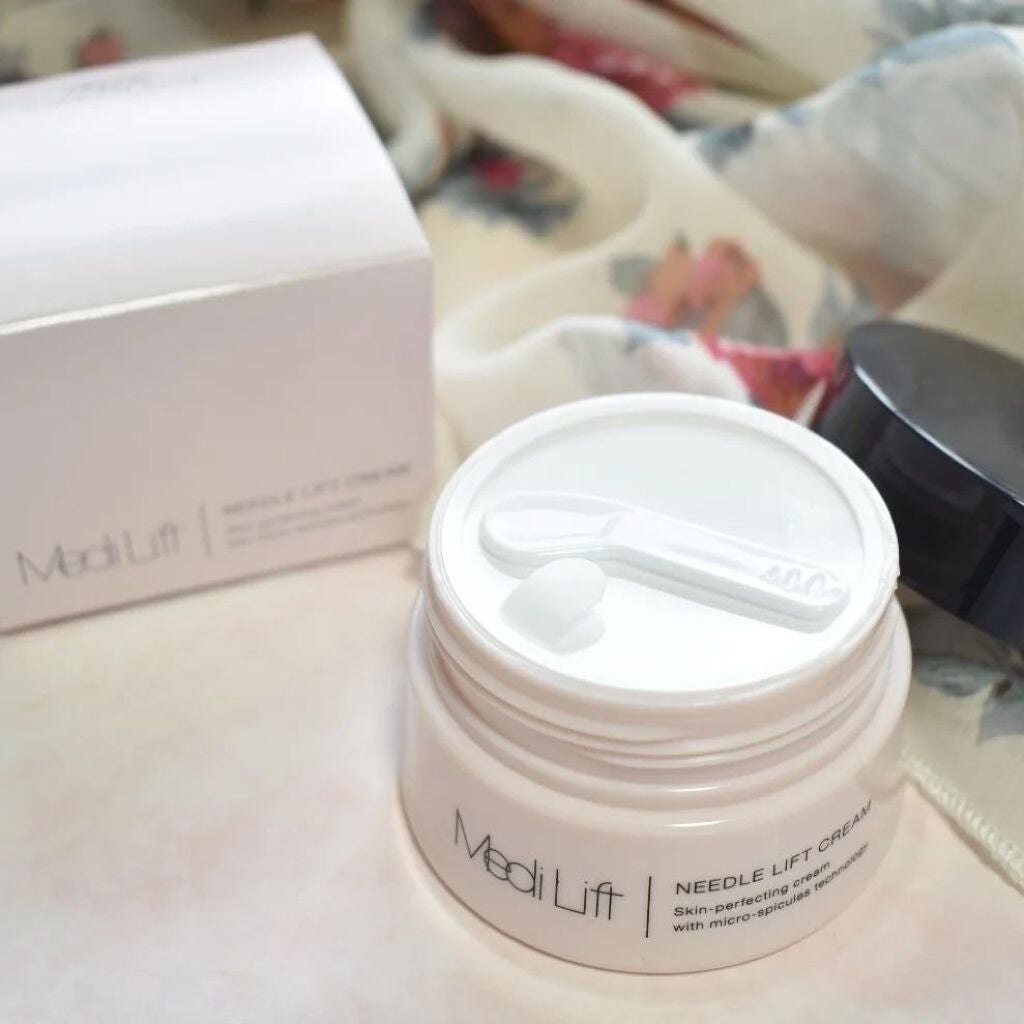 メディリフト ニードルリフトクリーム/YA-MAN TOKYO JAPAN/フェイスクリームを使ったクチコミ(3枚目)