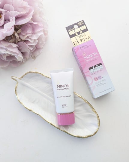 ミノン アミノモイスト エイジングケア デイクリームUV/ミノン/日焼け止めクリームを使ったクチコミ(1枚目)