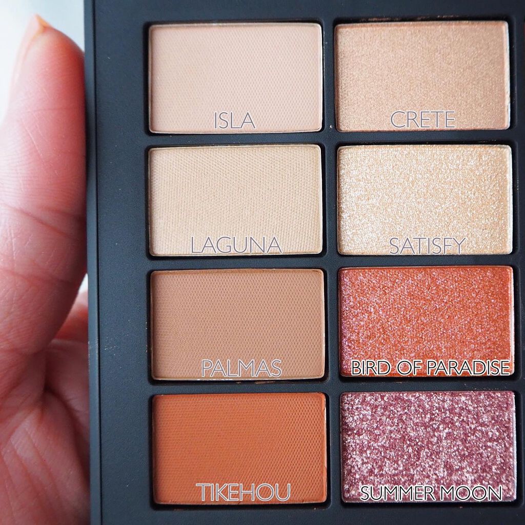 サマーアンレイテッド アイシャドーパレット/NARS/アイシャドウパレットを使ったクチコミ(3枚目)