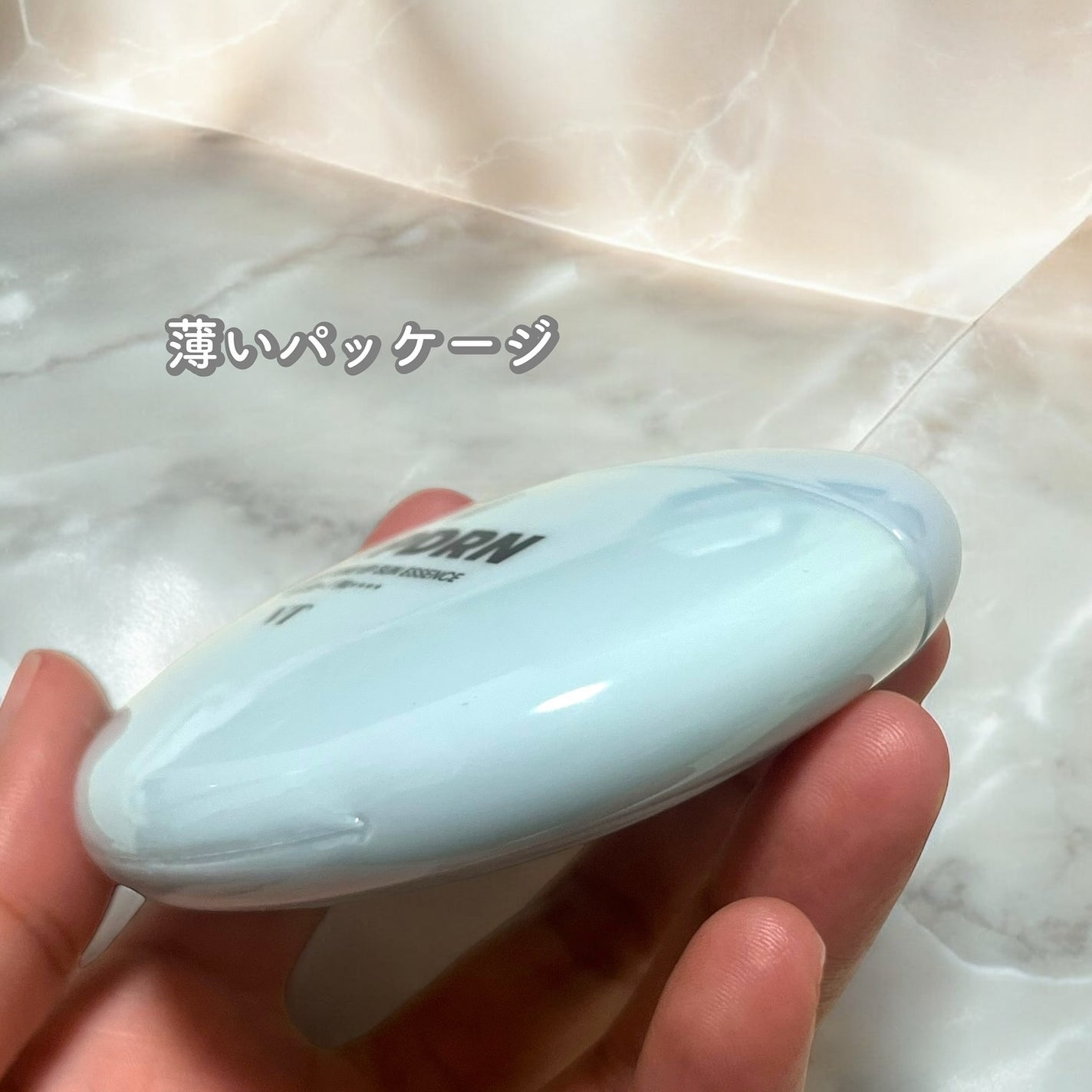 PDRN モイスト トーンアップ サン エッセンス/VT/日焼け止めローションを使ったクチコミ(2枚目)