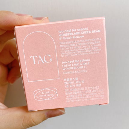 TAG CHEEK BEAM/too cool for school/パウダーチークを使ったクチコミ(5枚目)