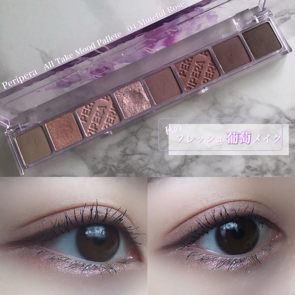 オール テイク ムード パレット(24AD)/PERIPERA/アイシャドウパレットを使ったクチコミ(1枚目)