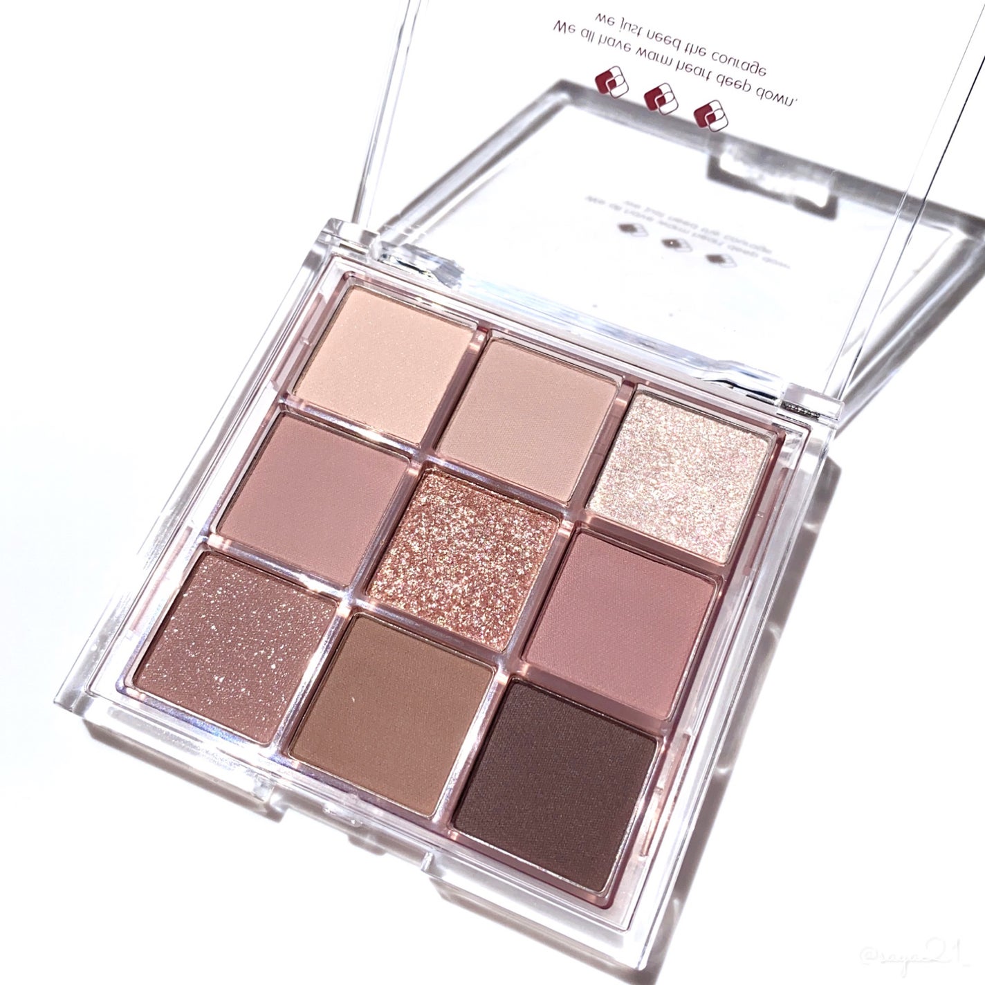 KEYBO FALL IN LOVE SHADOW PALETTE/keybo/アイシャドウパレットを使ったクチコミ(1枚目)