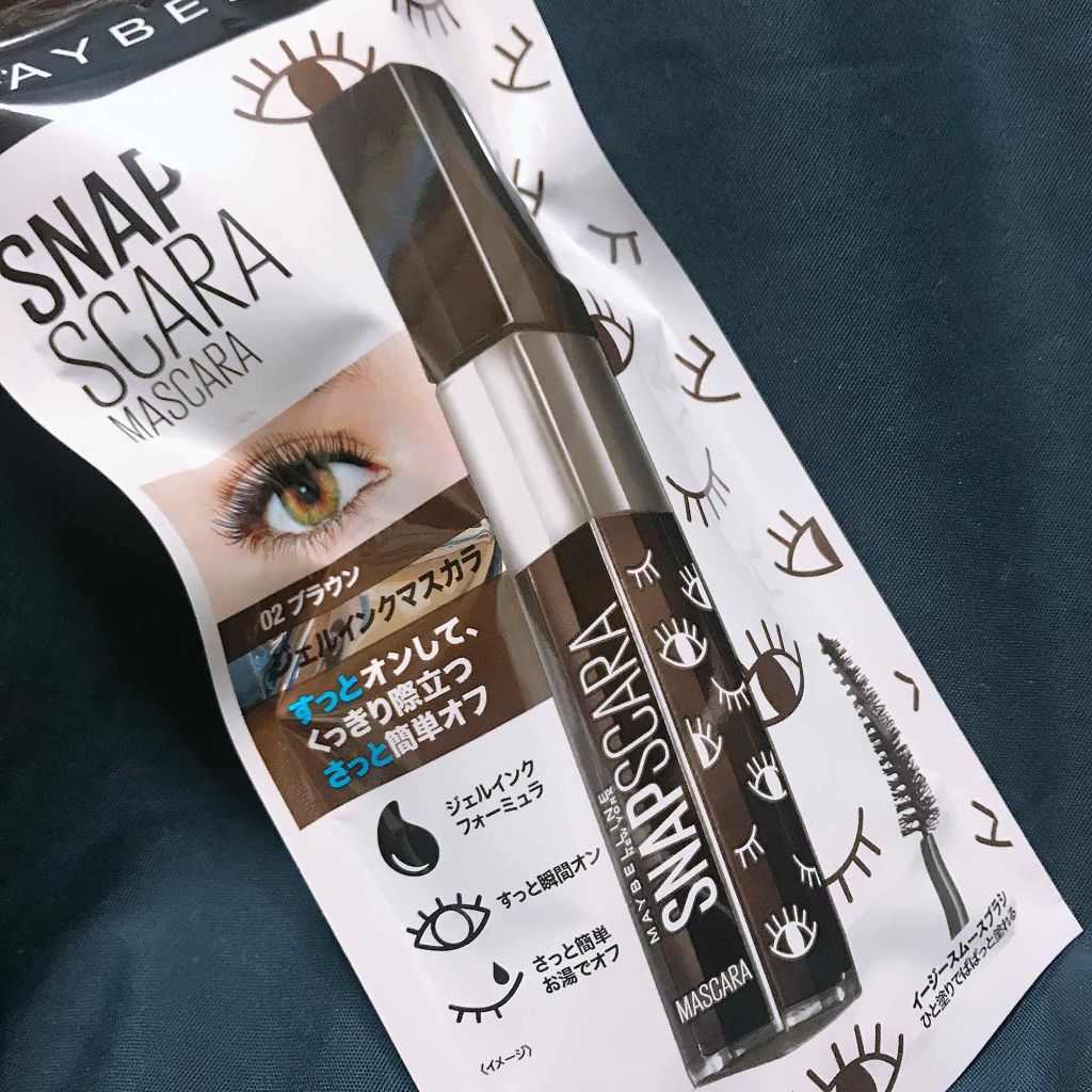 スナップスカラ/MAYBELLINE NEW YORK/マスカラを使ったクチコミ(1枚目)