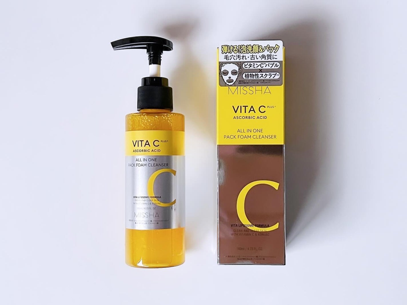 ミシャ ビタシープラス 泡マスク洗顔/MISSHA/泡洗顔を使ったクチコミ(1枚目)