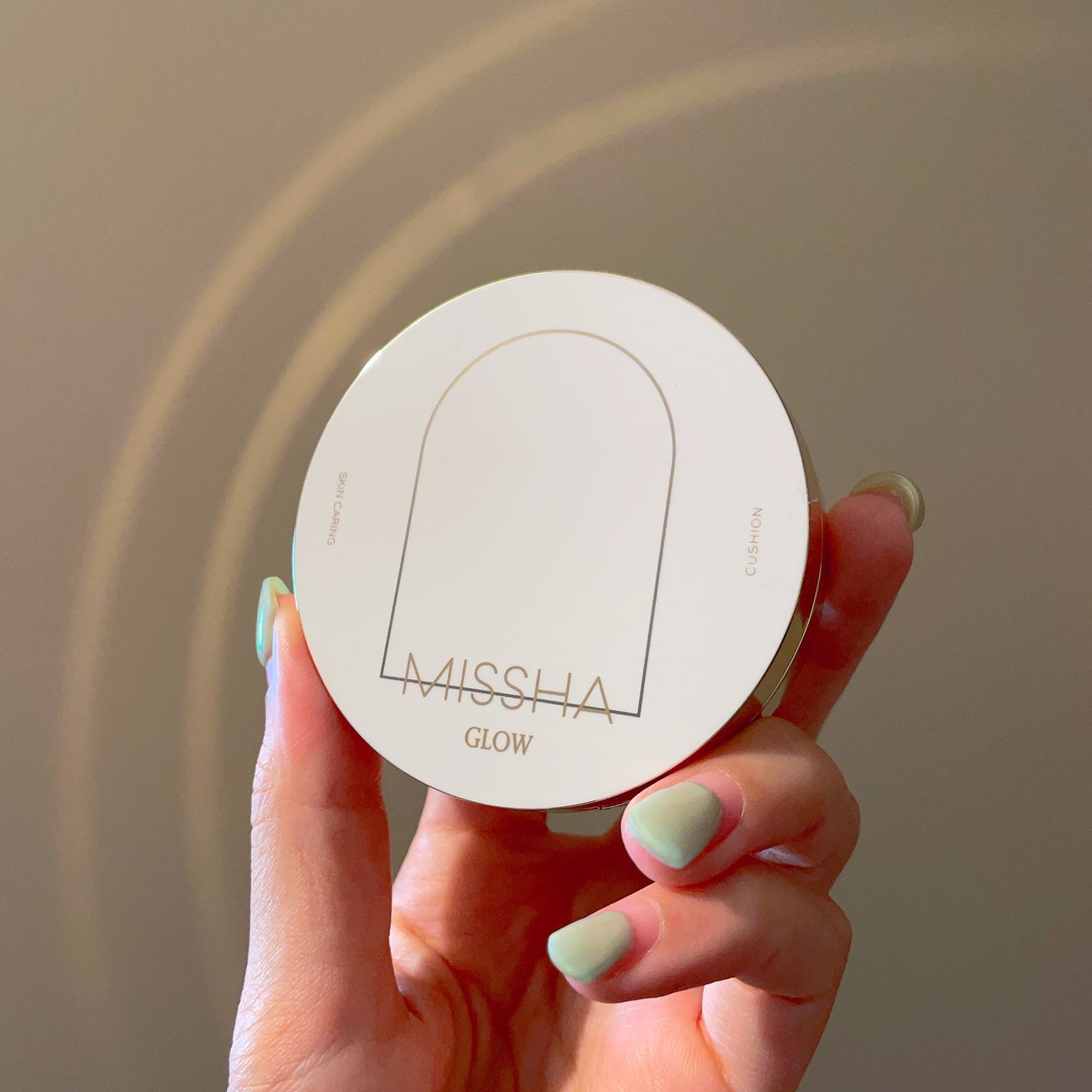 グロウ クッション ライト <ライトタイプ>/MISSHA/クッションファンデーションを使ったクチコミ(1枚目)