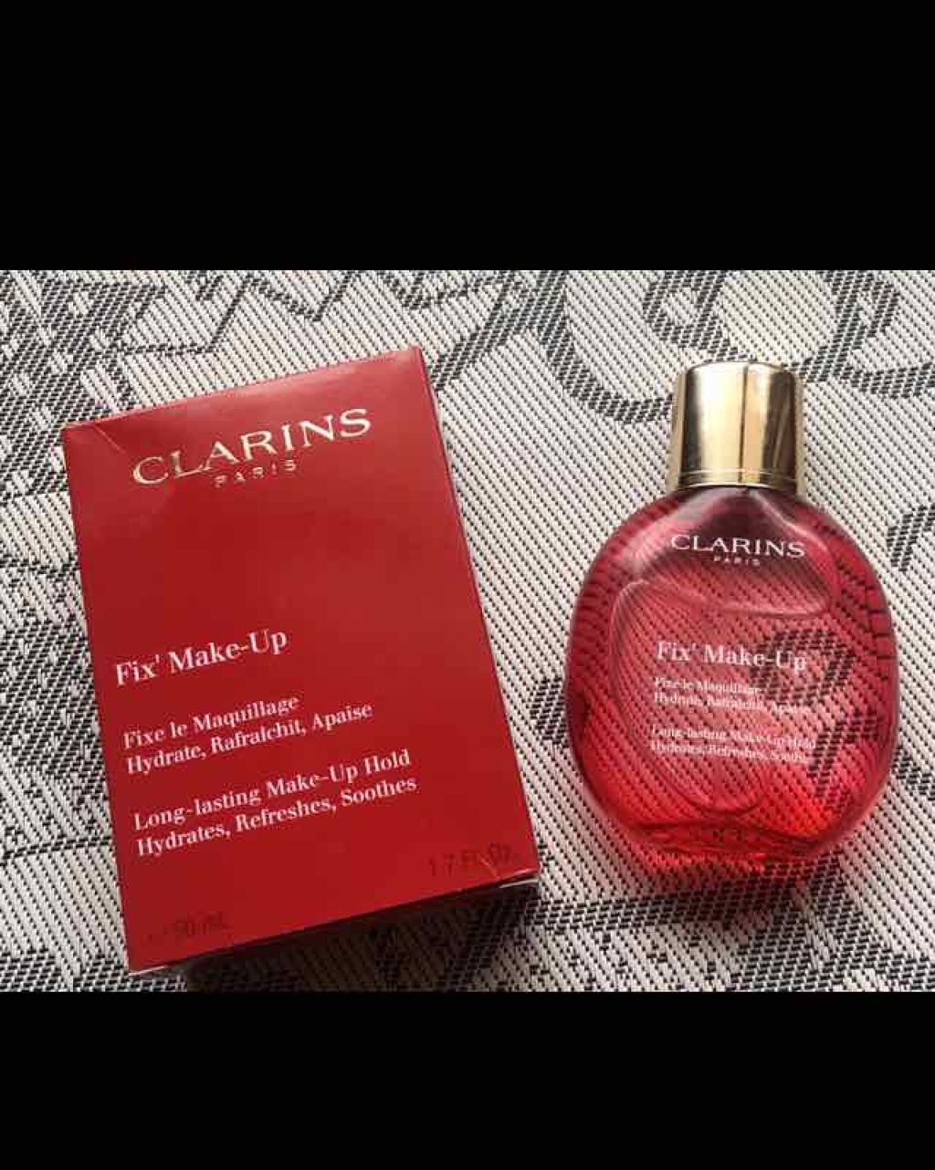 フィックス メイクアップ/CLARINS/ミスト状化粧水を使ったクチコミ(1枚目)