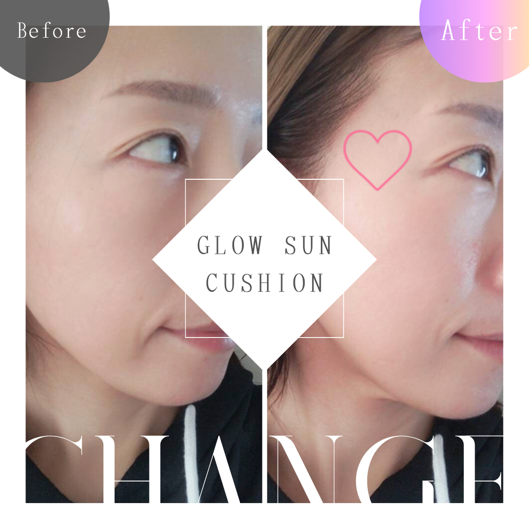 グロウ サン クッション/mgb skin/クッションファンデーションを使ったクチコミ(3枚目)