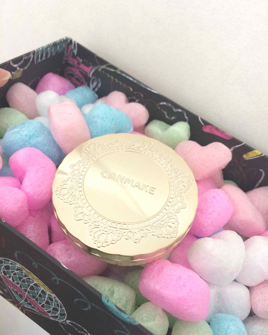 【旧品】マシュマロフィニッシュパウダー/キャンメイク/プレストパウダーを使ったクチコミ（1枚目）