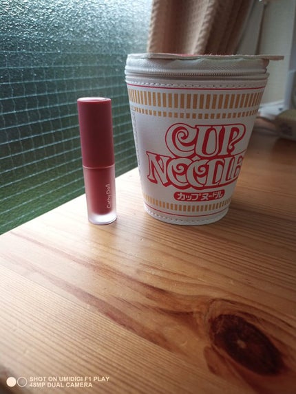 リップアンドチーク ヌードマットティント/CathyDoll/リップティントを使ったクチコミ(3枚目)