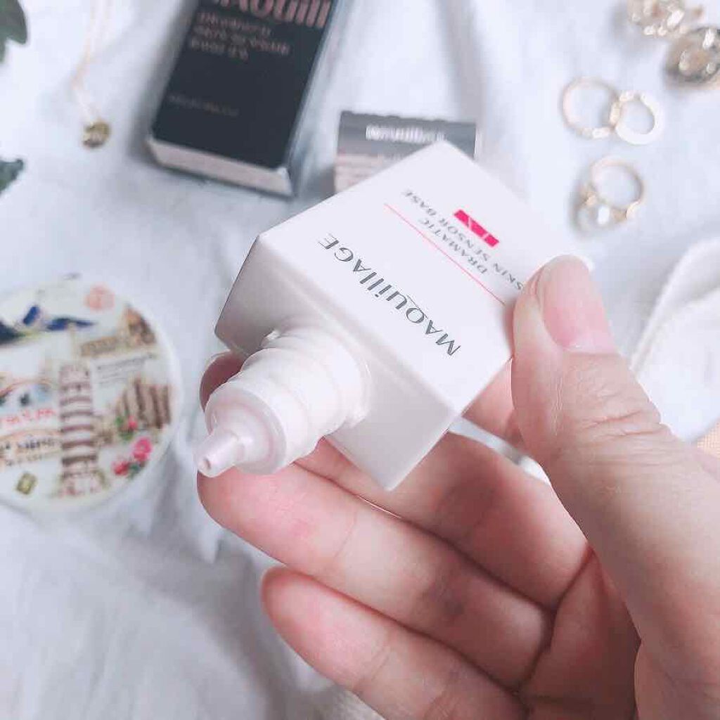 ドラマティックスキンセンサーベース EX/マキアージュ/化粧下地を使ったクチコミ（3枚目）