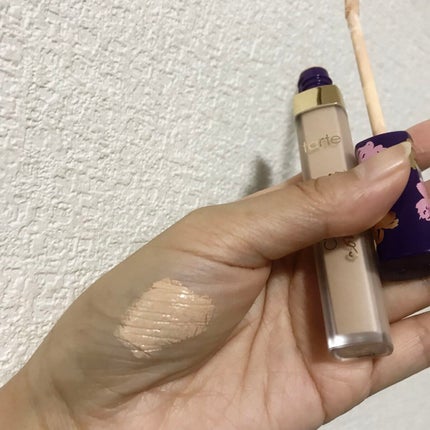 creaseless concealer/tarte/クリームコンシーラーを使ったクチコミ(2枚目)